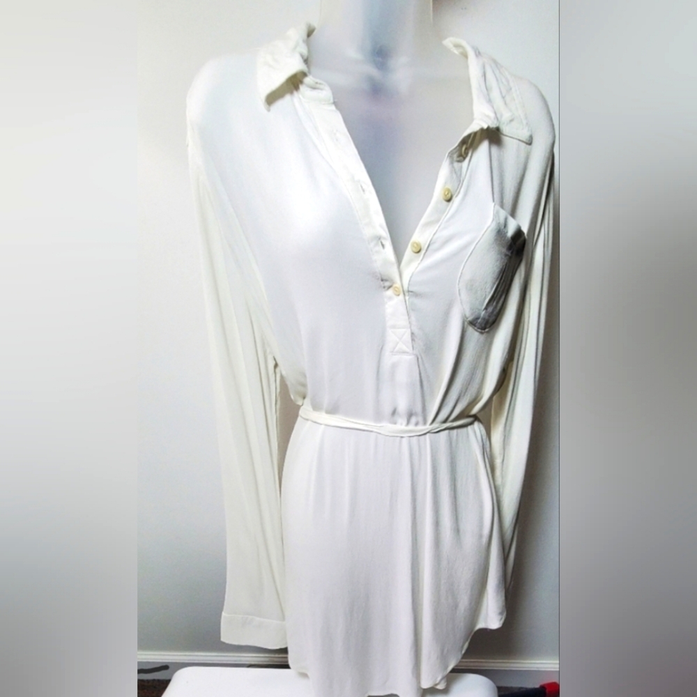 Liz Lange Ivory Maternity Dress